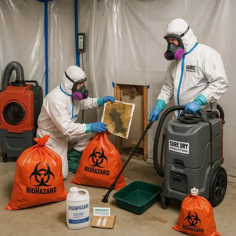 Contaminated Water Handling Protocols process in Sykesville, PA
