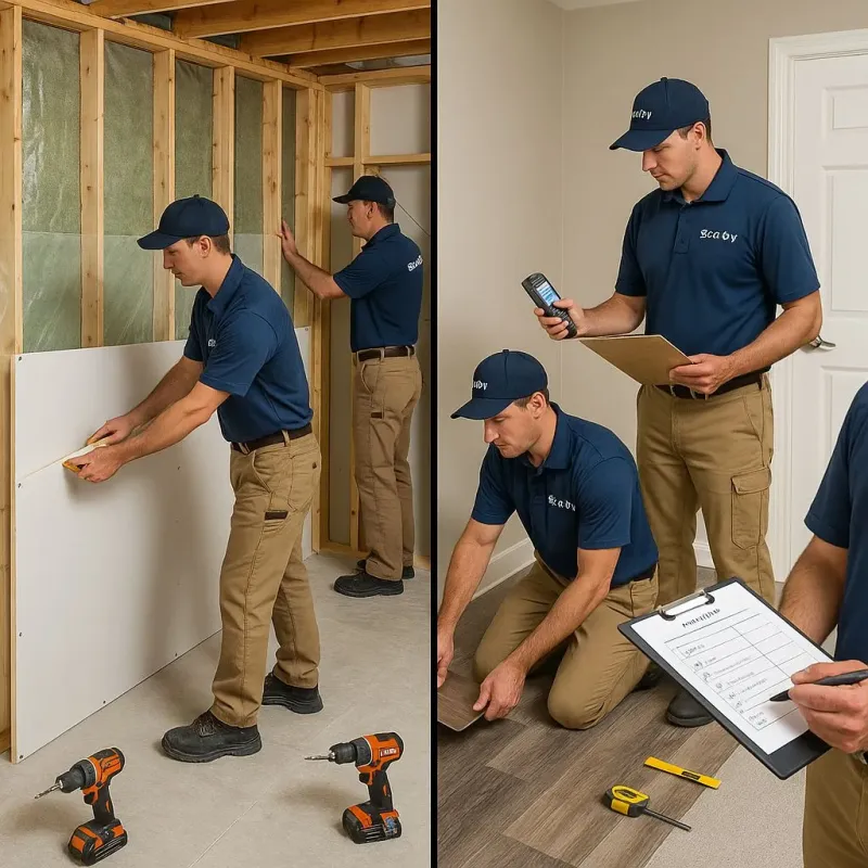Repairs and Reconstruction process in Sykesville, PA